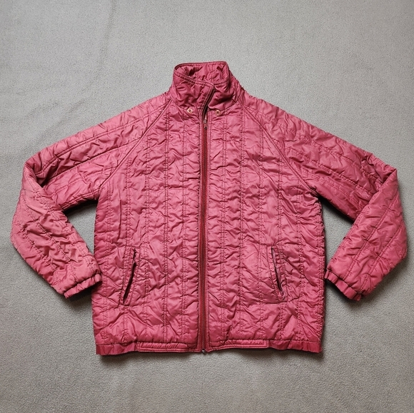 Vintage Jackets & Blazers - Vintage Pink Puffer Jacket